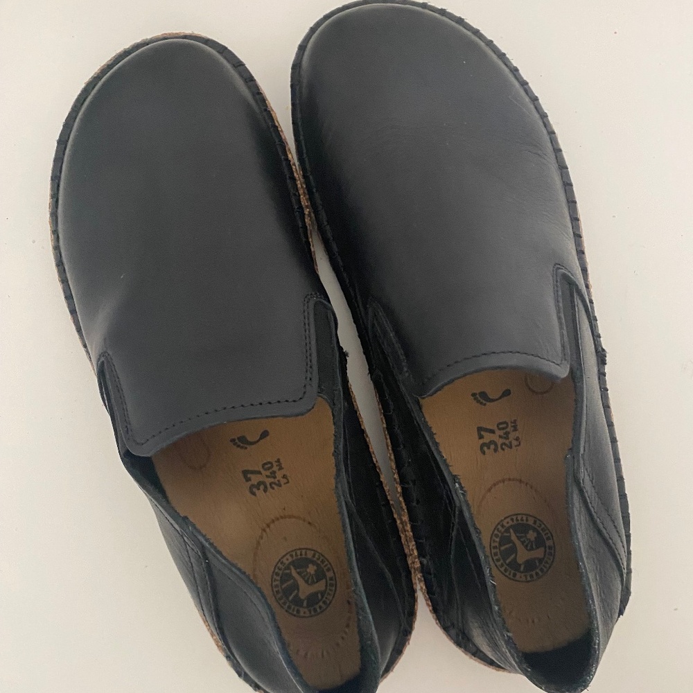 Birkenstock Callan Black Leather Shoe